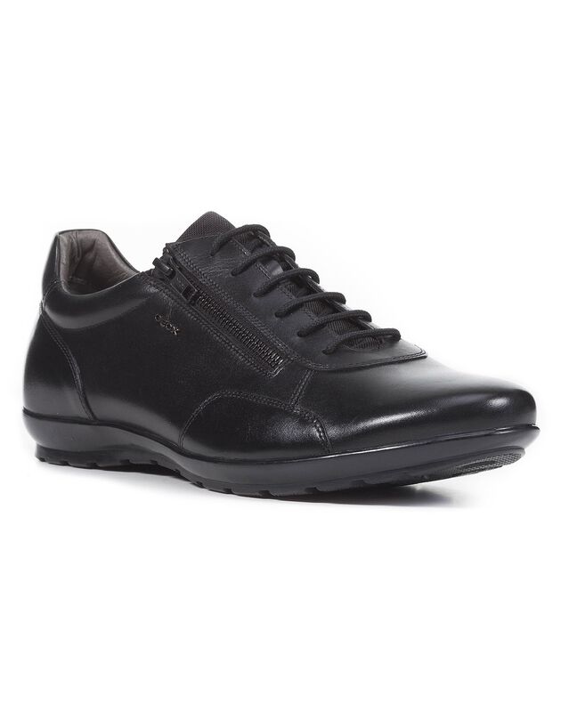 Derbies Symbol noir dessus cuir (noir)