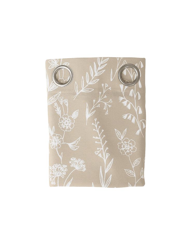 Rideau imprimé bucolique Alessia (beige)