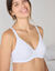 Soutien-gorge forme emboîtante bonnets moulés "Pantaleo" - avec armatures flexibles (blanc)