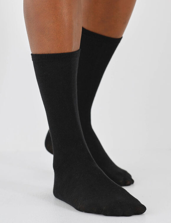 Mi-chaussettes My Petit Prix - lot de 3 paires (noir)