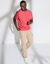 Pantalon battle en toile coton (sable)