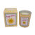 Bougie parfum&eacute;e "Mon soleil" (jaune clair)