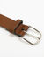 Ceinture en croûte de cuir tannage végétal (caramel)