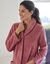 Robe de chambre maille polaire col châle - longueur 120 cm (rose) Robe de chambre maille polaire col châle - longueur 120 cm (rose)