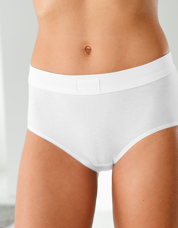 Culotte maxi double comfort - 3 + 1 GRATUIT* (blanc) Culotte maxi double comfort - 3 + 1 GRATUIT* (blanc)