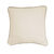 Coussin uni biais en jute  (naturel)