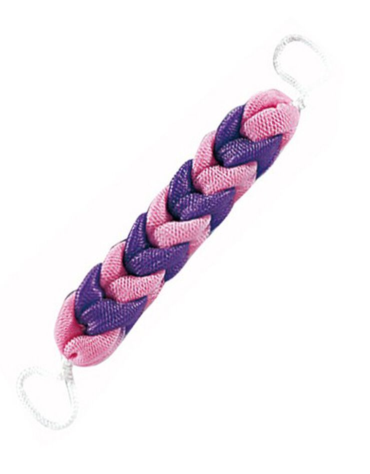 Tresse de douche (rose / parme)