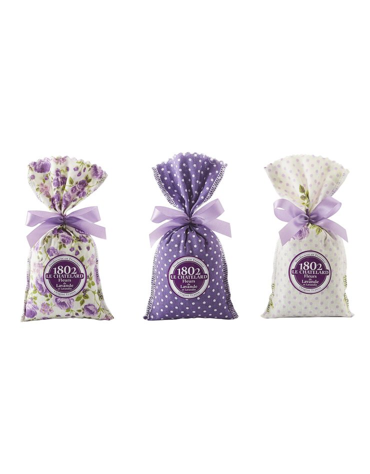 Sachets lavande - lot de 3 (coloris unique)