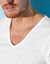T-shirt sous-v&ecirc;tement homme col V - lot de 2 (blanc)
