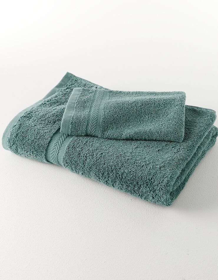 Eponge unie 420 g/m2 confort moelleux (eucalyptus)