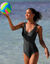 Maillot de bain 1 pièce uni Solaro (noir)