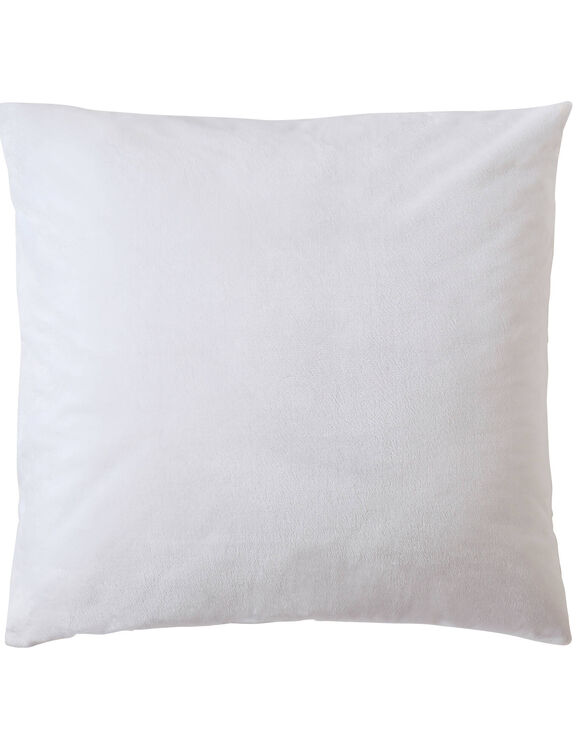 Sous-taie prot&egrave;ge-oreiller micropolaire imperm&eacute;able (blanc)