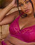 Soutien-gorge dentelle Suzie - avec armatures (fuchsia)