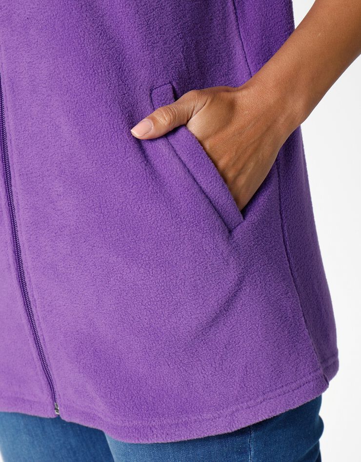 Veste polaire zippée sans manches (iris) Veste polaire zippée sans manches (iris)