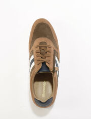 Chaussures De Marche Land Rover - Cuir Marron - Taille 41 - Lacées - Occasion