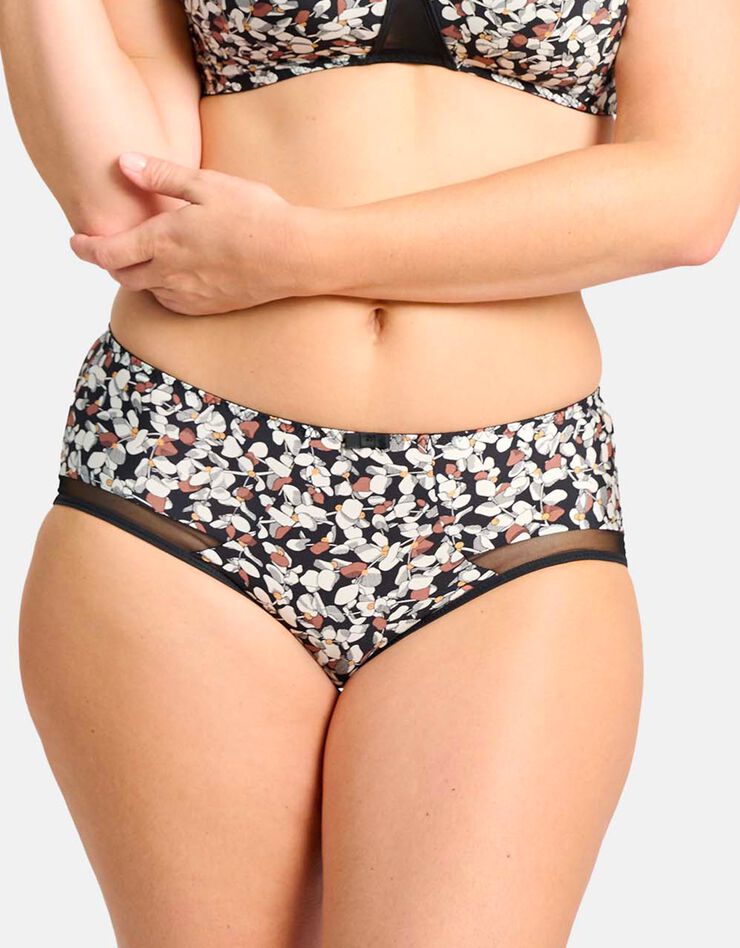 ﻿﻿﻿Shorty imprimé Complice (noir)
