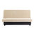Housse clic-clac bi-extensible gaufrée (taupe)
