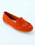 Mocassins souples textile microfibre (terracotta)