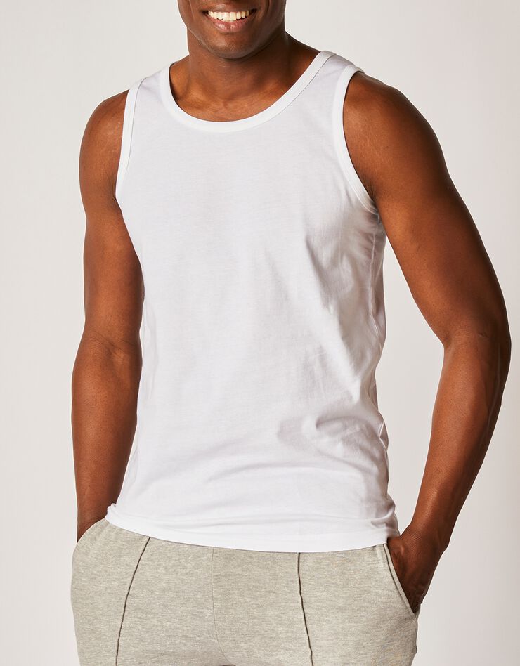 Débardeur sport - lot de 3 (blanc) Débardeur sport - lot de 3 (blanc)