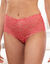 Culotte haute dentelle unie Arum (bois de rose)