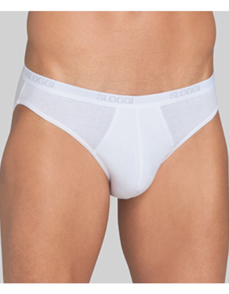 Slip fermé forme mini (blanc) Slip fermé forme mini (blanc)