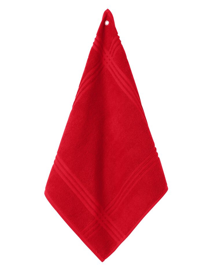Carré éponge absorbant - lot de 4 (rouge)