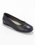 Ballerine cuir ajouré (marine)