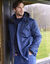 Parka imperméable doublée polaire à capuche (marine)