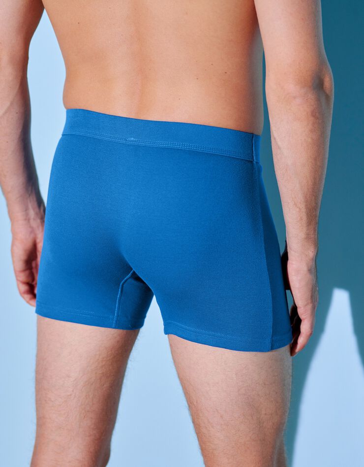 Boxer ouvert - lot de 3 (bleu) Boxer ouvert - lot de 3 (bleu)
