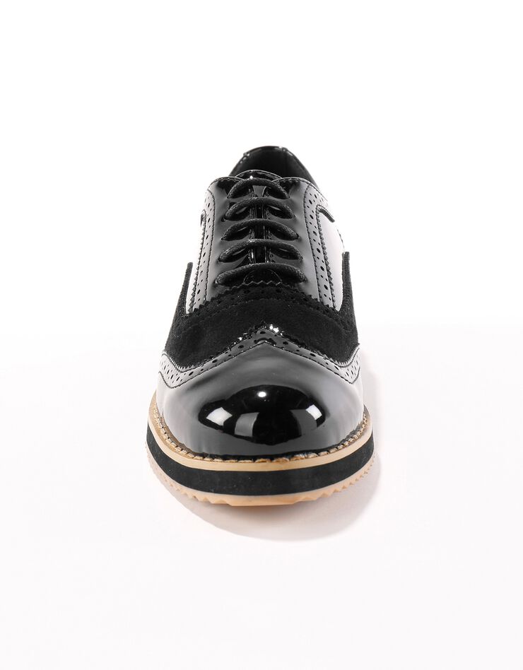 Derbies compensés vernis - noir (noir) Derbies compensés vernis - noir (noir)