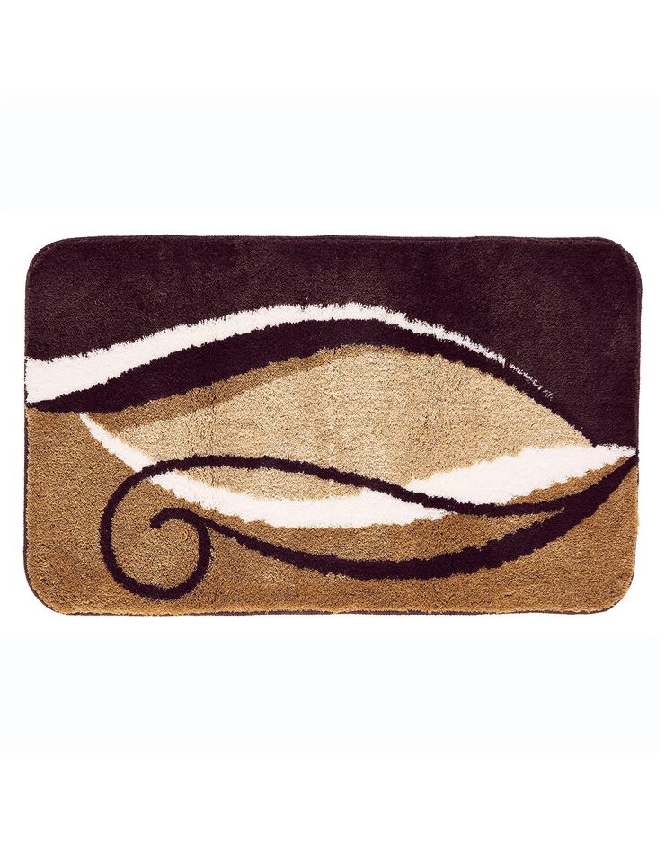 Tapis de bain fantaisie Zilla (marron)
