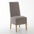Housse de chaise microfibre (taupe)