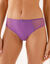 Culotte midi coton dentelle unie Coria - lot de 2 (violet)