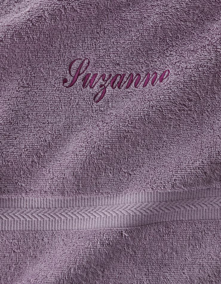 Serviette éponge personnalisable confort moelleux (lavande) Serviette éponge personnalisable confort moelleux (lavande)
