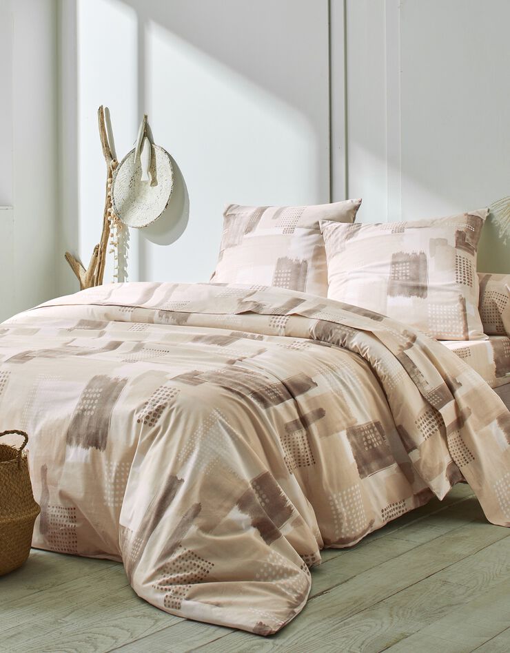 Linge de lit Mani - coton polyester (beige)