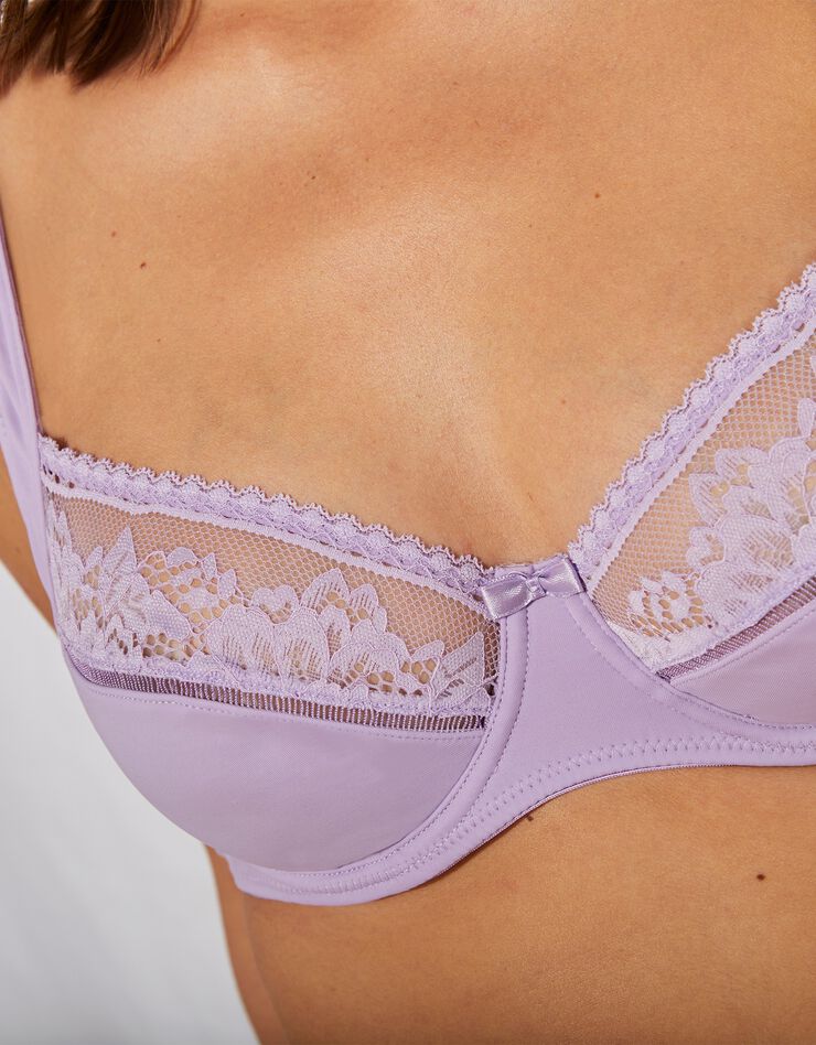 Soutien-gorge microfibre forme emboîtante Yamba - avec armatures (parme) Soutien-gorge microfibre forme emboîtante Yamba - avec armatures (parme)