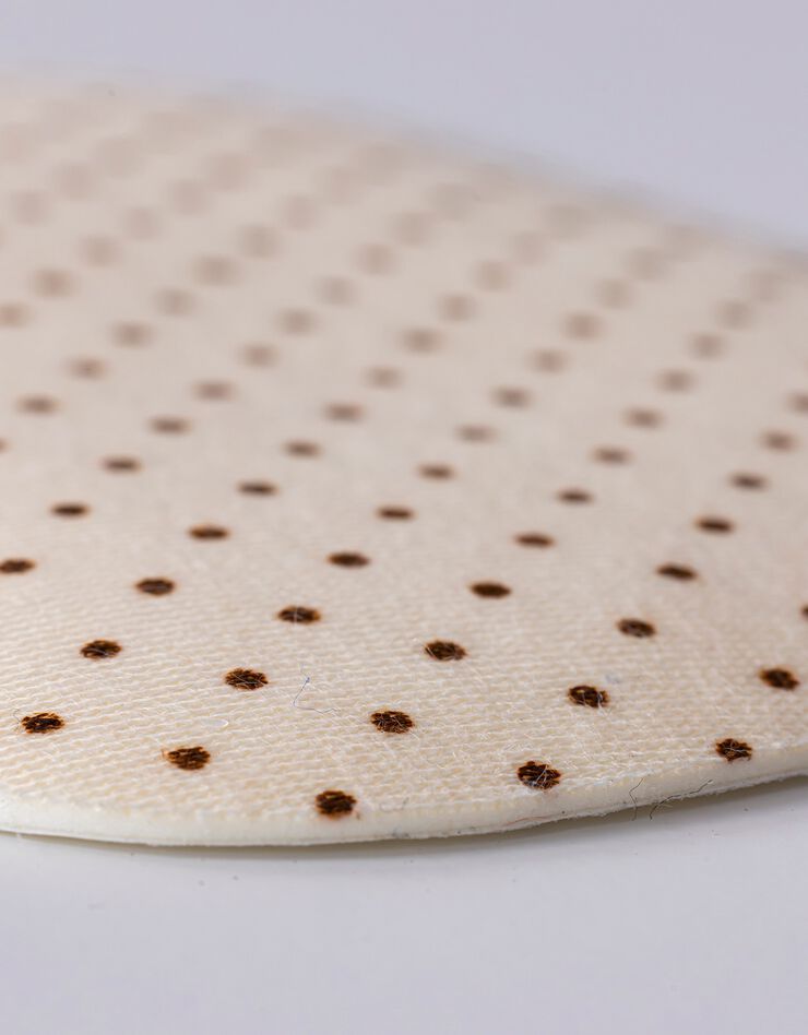 Coussinet avant-pied mousse mémoire de forme - la paire (beige)