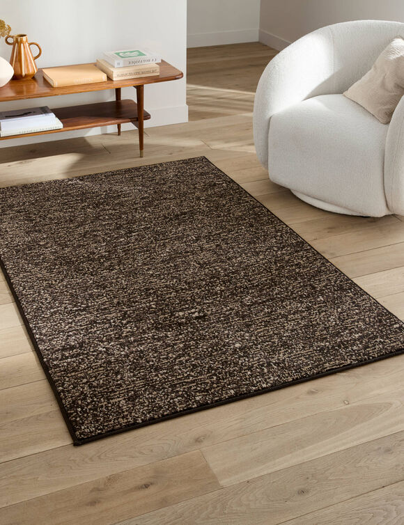 Tapis d&eacute;coratif chin&eacute; (chocolat)