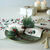 Rond de serviettes, d&eacute;coration sapin - lot de 4  (vert)