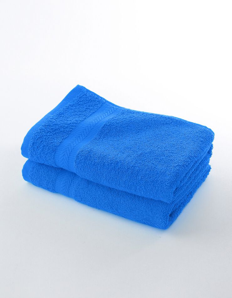 Eponge unie 420 g/m2 confort moelleux (bleu dur) Eponge unie 420 g/m2 confort moelleux (bleu dur)