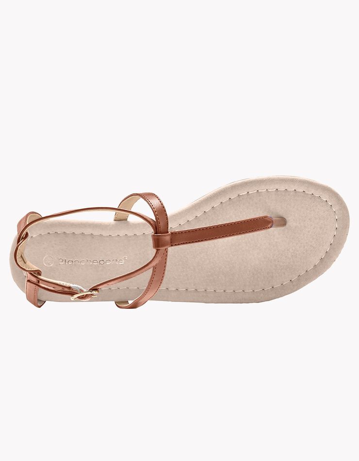 Sandales entredoigt - marron (marron) Sandales entredoigt - marron (marron)