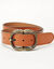 Ceinture boucle dor&eacute;e (caramel)