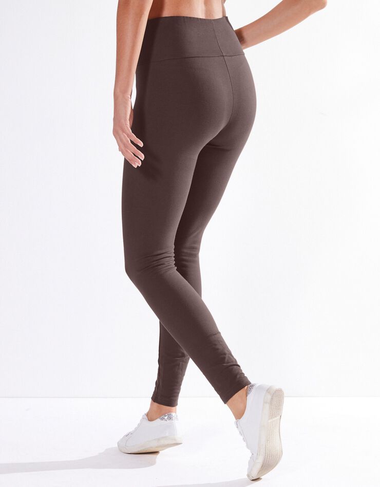 Legging taille haute spécial froid (chocolat) Legging taille haute spécial froid (chocolat)
