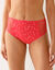Culotte maxi dentelle coton uni et imprimé pois Tropea - lot de 4 (rose)