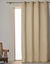Rideau velours c&ocirc;tel&eacute; (beige)