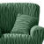Housse coussin jacquard imprimé - lot de 2 (vert)