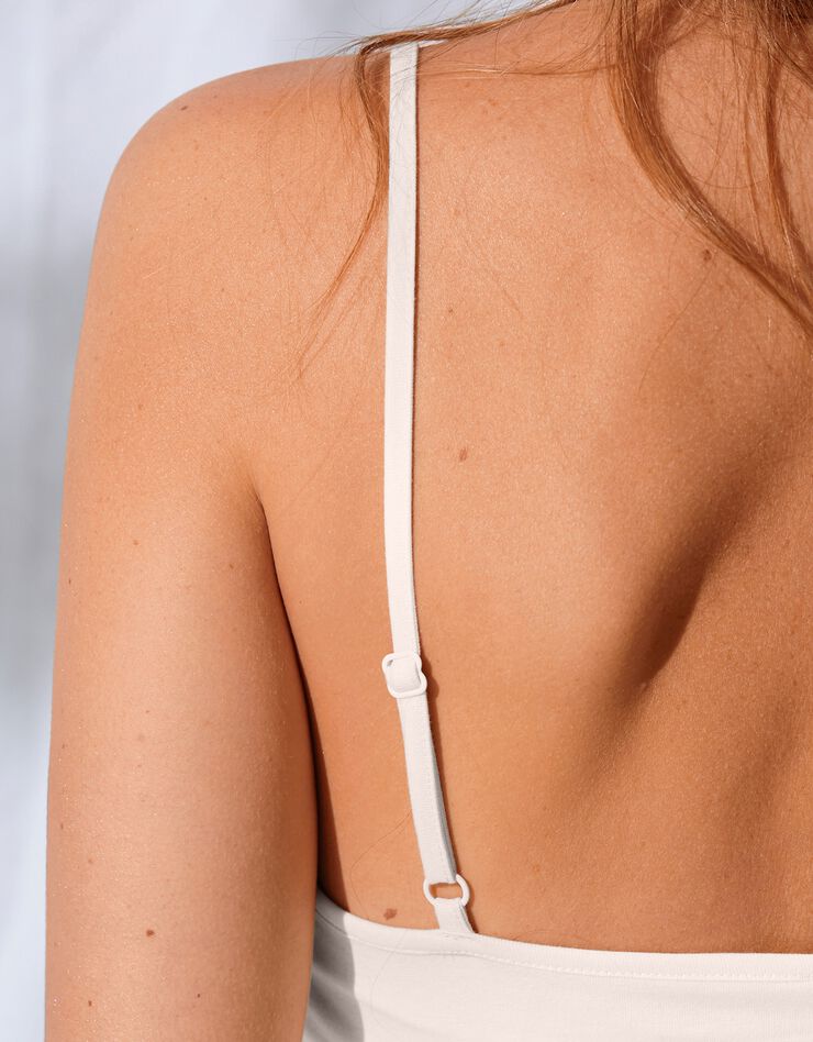 Caraco brassière intégrée - top+brassière 2 en 1 (écru) Caraco brassière intégrée - top+brassière 2 en 1 (écru)