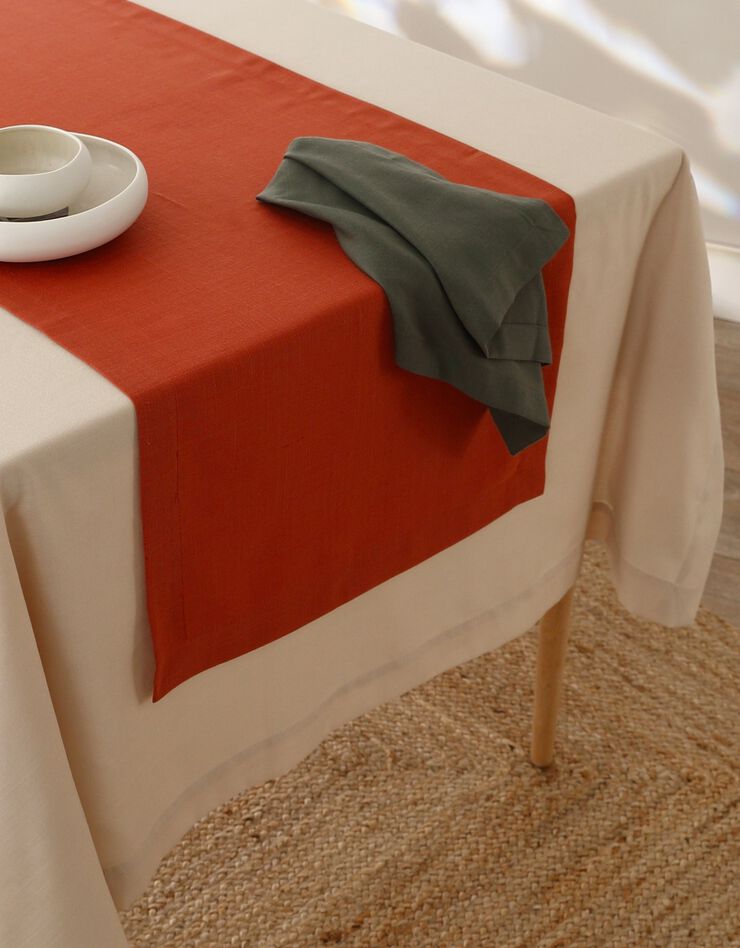Nappe aspect lin (naturel)