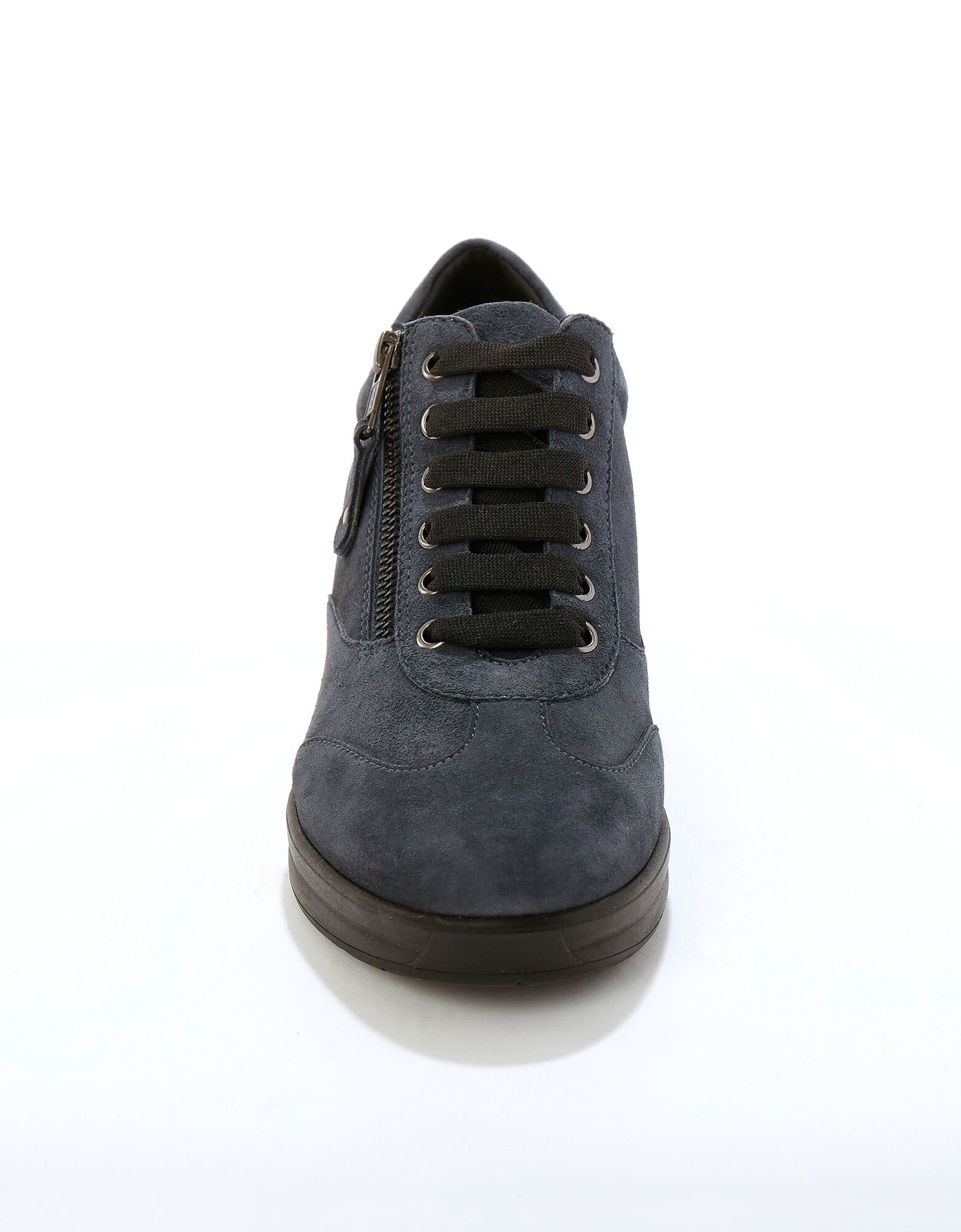 Baskets Compensées En Cuir Blanc Pour Femme - Taille 39, Occasion Comme Neuves (portées 1 Fois)