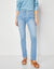 Jean stretch coupe droite (bleached)
